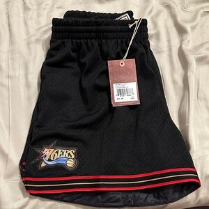 76ers Womens NBA jump shorts